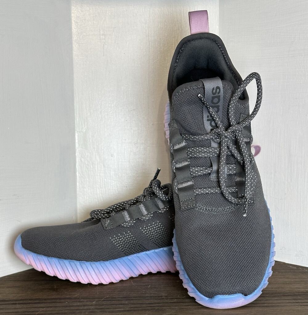 Adidas 2023 Kaptir Flow Grey Bliss Lilac Sneakers IE3606 Woman Sz 11 Running